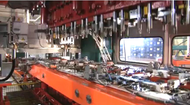 Ferramentas usando prensas SCHULER de até 1200 toneladas